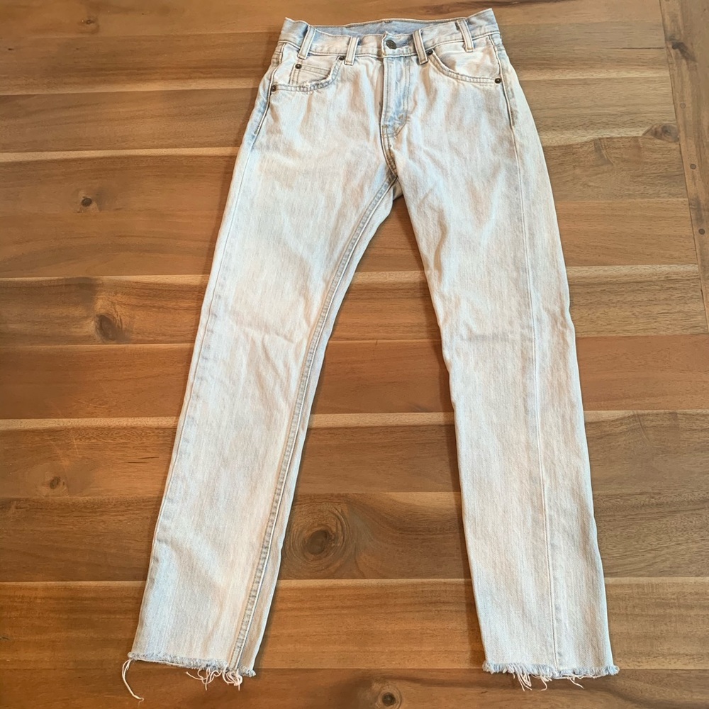 Levi’s Orange Tab Slim Fit Jeans Size 24 - Picture 8 of 8